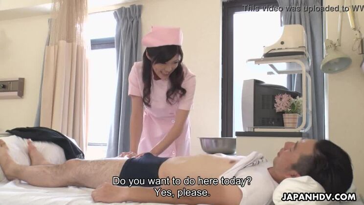 Japanese nurse, Sara Yurikawa was naughty, uncensored