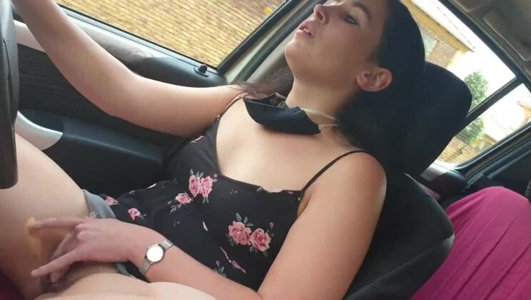 Masturbating while driving