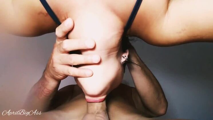 Deep throat gagging extreme throat "throating" day 2 training!! explosion cum throat!!!  -RED COMPLETE VIDEO-