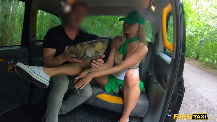 Fake Taxi Venera Maxima gets cum on her face and over her sweet cookies