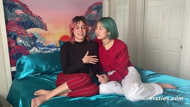 Ersties: Amateur Couple Films Their First Lesbian Sex Video
