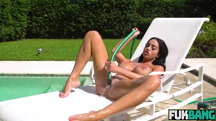 Victoria June In Play Pool Side Fucking Game