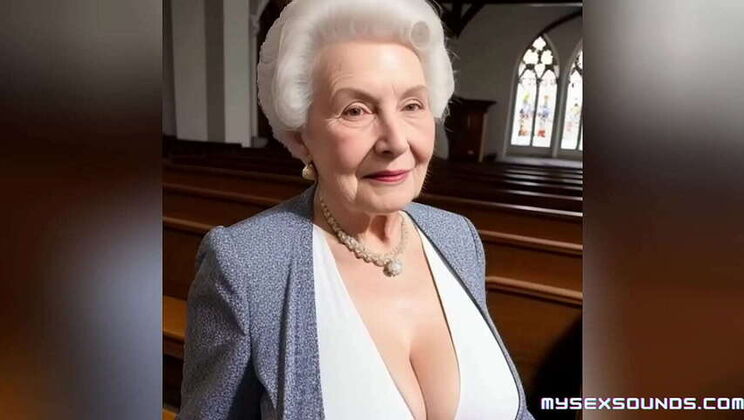 Mature Granny's Double Delight: Two Massive Black Cocks After Church in Erotic Audio Story