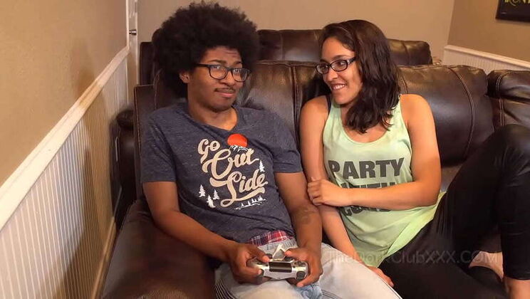 Can You Keep Her Infidelity a Secret? - Ebony Goddess with Glasses