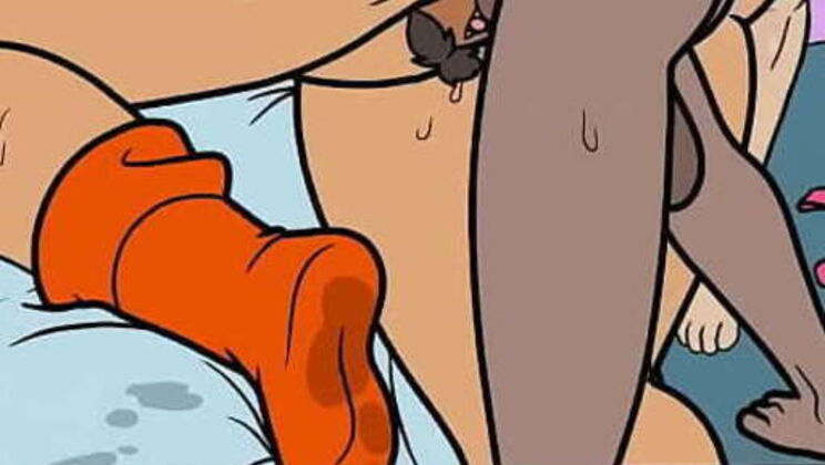 Lucky bastard gets down with two voluptuous babes