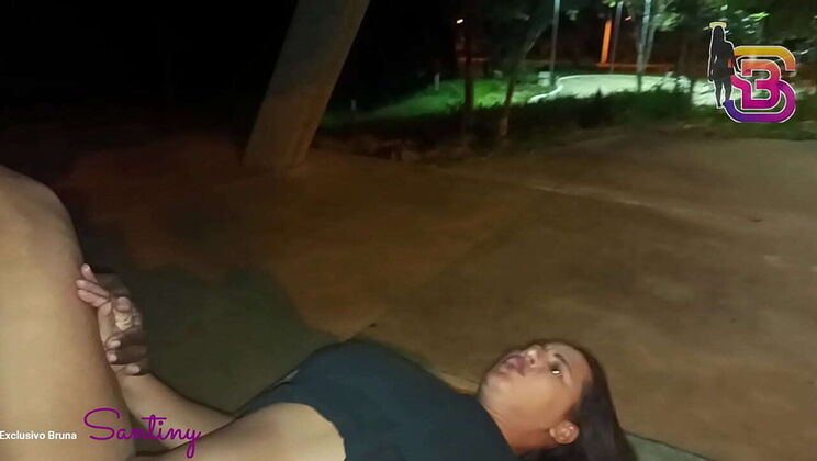 Big Dick Amateur Blowjob with Bruna Santiny