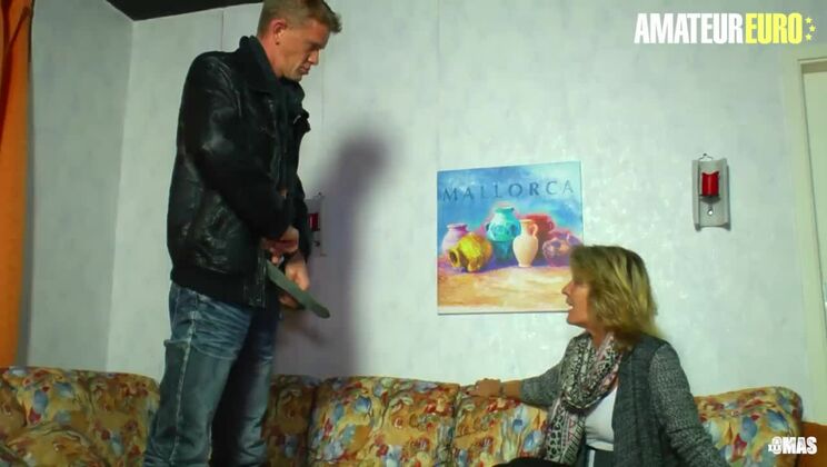 AMATEUR EURO - Amazing Sex With German Granny Diana D. And Jungle