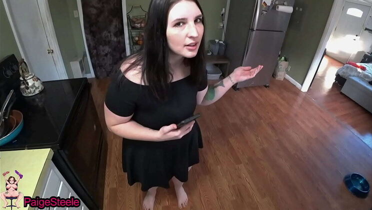 Horny Brunette Sister-In-Law Paige Steele Fucks Hard in Doggystyle