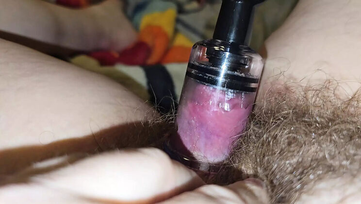 Fat Hairy Pussy Pumping & Intense Orgasm - KhylinCate