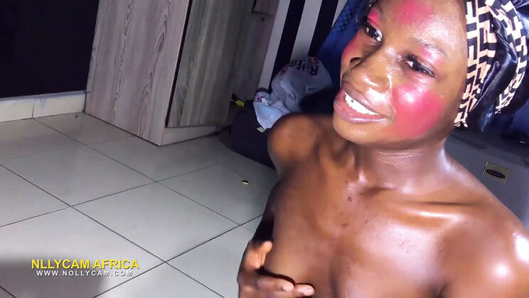Nollycam Africa - Blonde Teen Makes Love in HD Close-Up