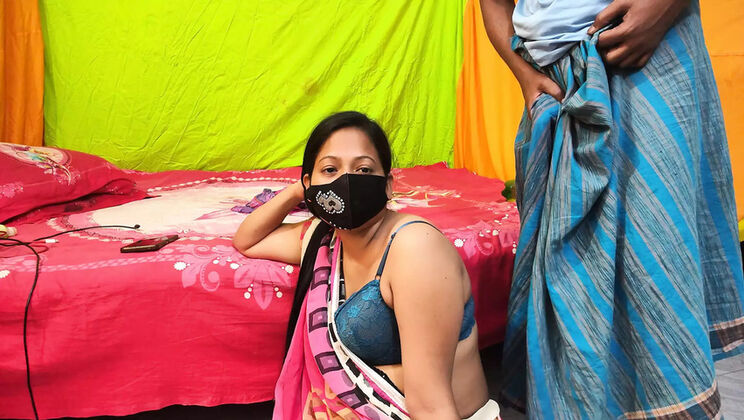 Hot Desi Bhabhi Devar Romance - Pussy Eating & Dirty Talk in Bengali Sex