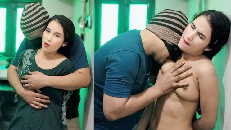 Indian Homemade Desi Sex: Nisha Gets Fucked Hard by Friend in Her House