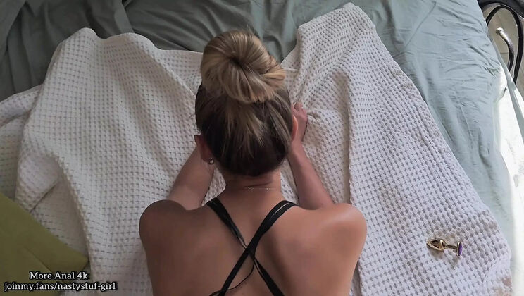 Hot Asian MILF Takes Hard Anal - Tight Asshole Gapes in Doggy Style