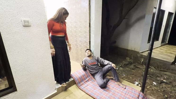Angry Indian Wife Denies Husband Pussy - Hot Makeup Sex with Anal & Blowjob