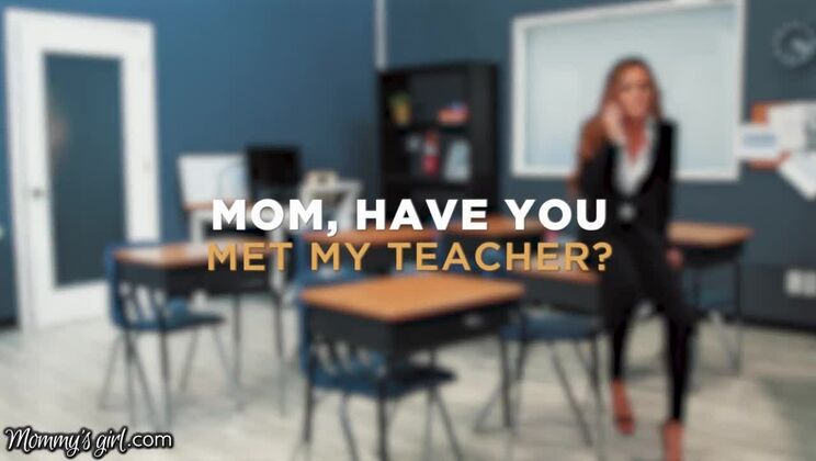 MommysGirl Stepmom Shows To Her Stepdaughter How To Be Dirty With MILF Teacher