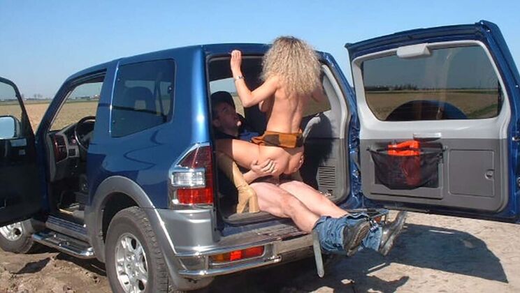 Hot French Amateur Wives Fucking in Cars - Public Outdoor Sex
