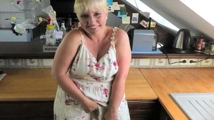 Boris Schwarz Fucks Hairy MILF in Kitchen - Blonde German Housewife Gets Cum on Pussy