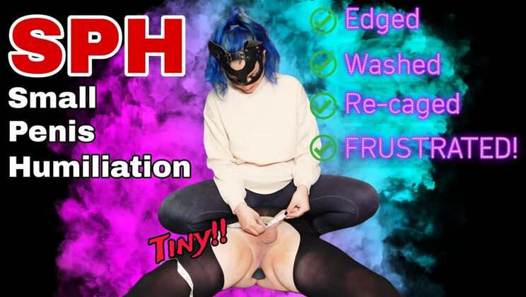 MILF Stepmom Teases & Denies Slave in Femdom Cock Edging - Real Homemade Amateur BDSM