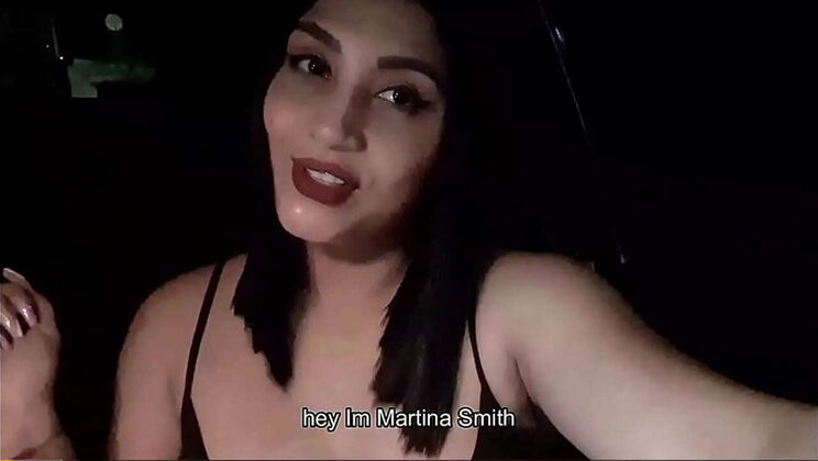 Martina Smith Dresses Like a Slut & Gets Paid for Car Sex with a Stranger
