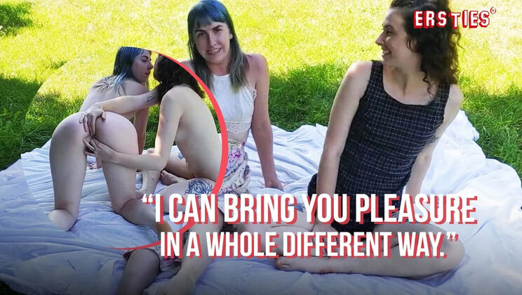 Hot Canadian Couple Laney Day Lesbian Strap-On Sex Outdoor HD
