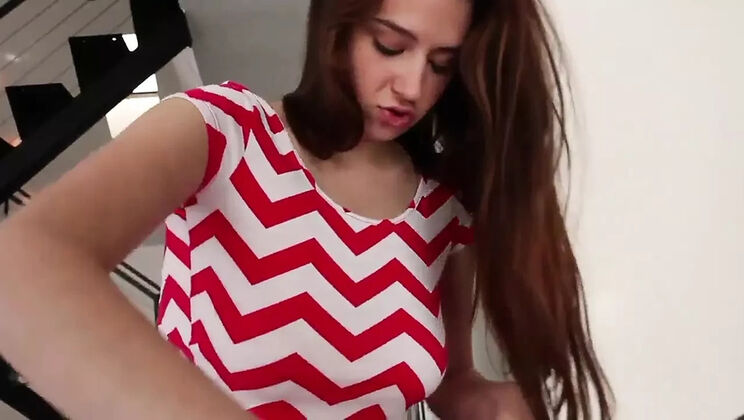 Young Cutie Elektra Rose Deep Throats Big Cock - Daddy's Girl Vol.2