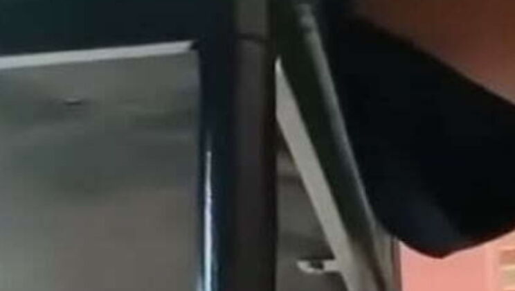 Public Cumshot - Huge BBC Jerking Off