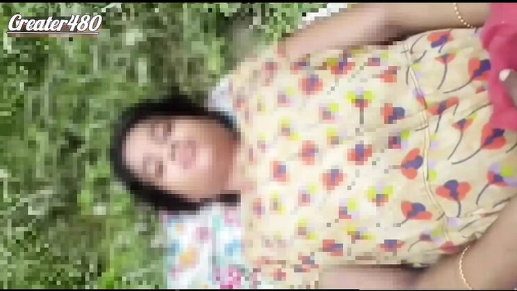 Desi GF Outdoor Sex with Huge Cock - Rezina R