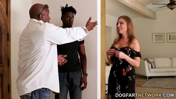 Britney Amber's Hot Anal & DP With Big Black Cock - Busty MILF Action