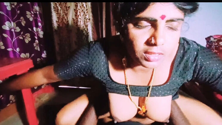 Telugu Stepmom Fucks Daughter's Husband Hard - Dirty Talk & Big Tits
