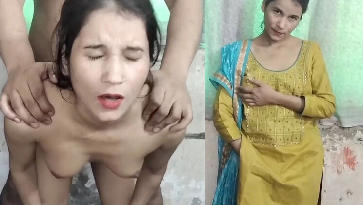 Indian Muslim Girl Naasrin Khan Hardcore Fuck in HD - Tight Pussy Doggy Style