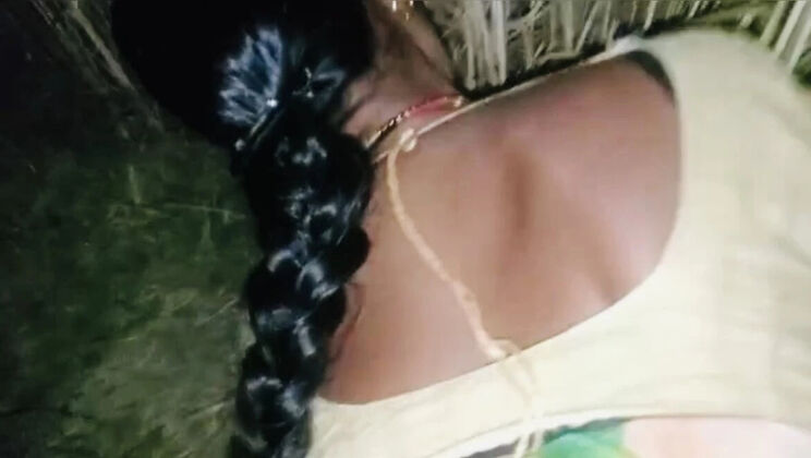 Desi Bhabhi RadhaDevi Hot Night Sex in Wheat Fields - Indian Aunty Fucked Hard