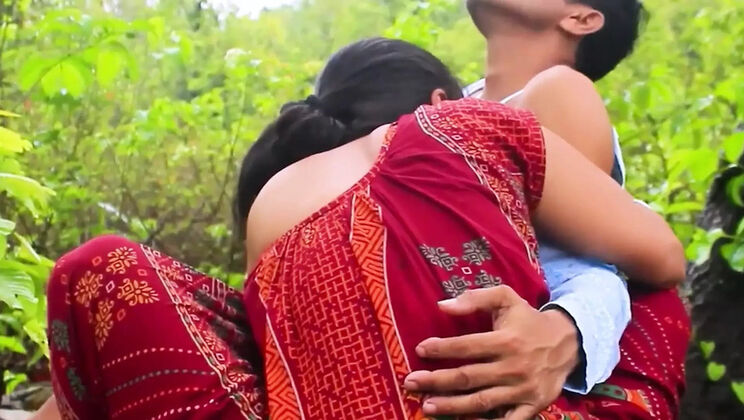 Desi Bhabhi Fucked Hard in Jungle - Doggy Style Sex with Hot Neighbor
