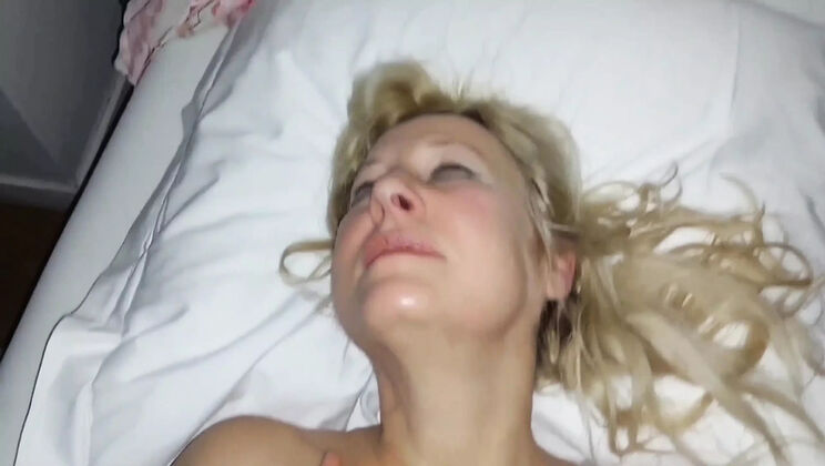 Blonde Mature Wife Selena701 Swallows Cum in Morning Sex - Amateur Creampie & Blowjob