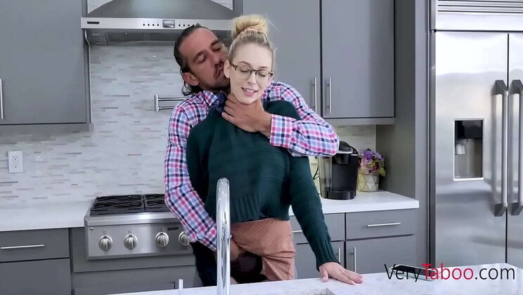 Stepdad Punishes Teen Daughter With Hardcore Fuck - Johnny Castle & Lily Larimar