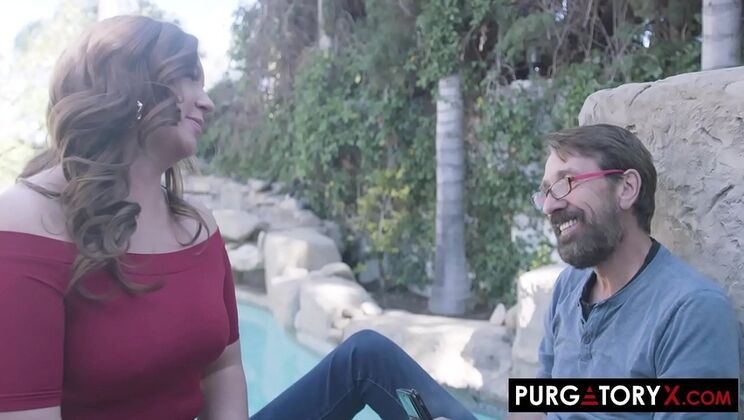 Maddy O'Reilly Threesome Blowjob & Hardcore DP with Big Tits & Ass