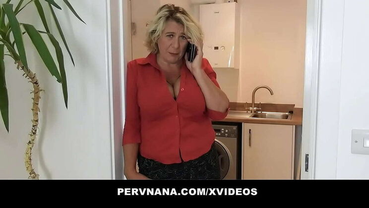 Mature MILF Camilla Creampie seduces stepbrother with big tits and big ass in hardcore doggystyle fuck