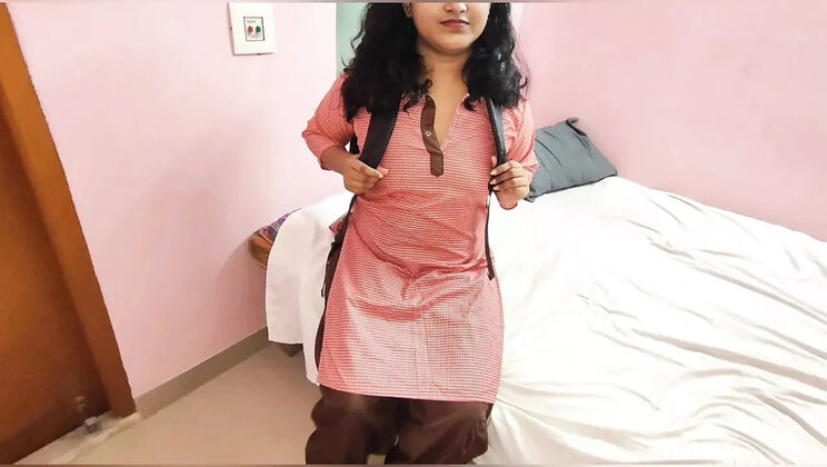 Indian Teacher Fucks Shraddha Pandey's Big Ass in Doggy Style at Home After Extra Class