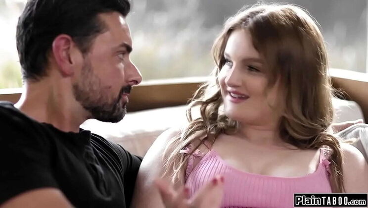 Stepdad fucks stepdaughter's virgin pussy - Ryan Driller deflowers Eliza Eves