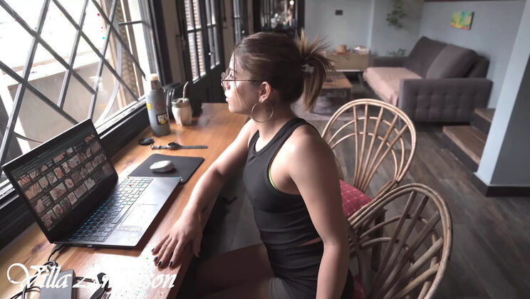 My Stepmom Deep Throated My Big Dick and Got Creampied - Hot Latina MILF