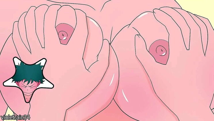 My Hero Academia Hentai: Midoriya Gropes Uraraka's Tits and Fucks Her Hard