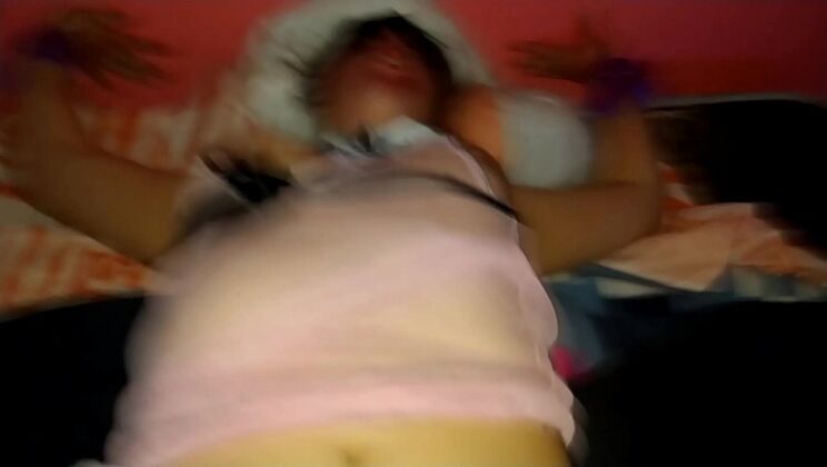 My Hot Latina Step Sister-in-Law Tied Up and Fucked Hard - Real Homemade POV 2