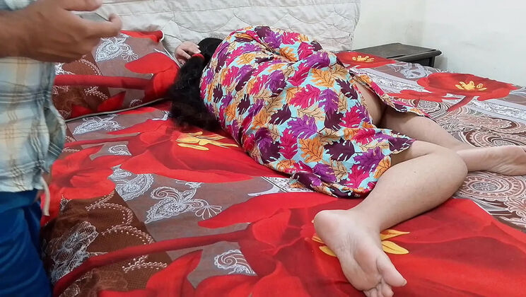 Desi Stepmom Alone in Room - Step Son Takes Advantage Rough Sex