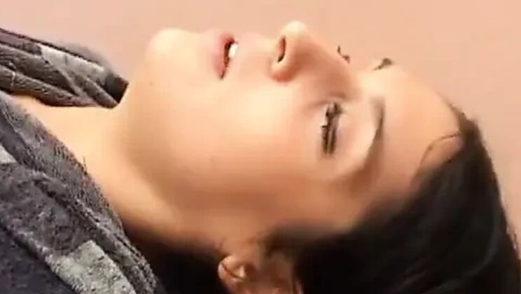 Real Italian Brunette Amateur Fucks Big Hard Cock in Kitchen