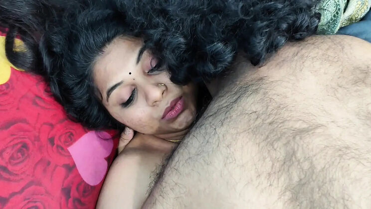 Husband and Wife Hard Fuck Romance - Removing Nighty in Bedroom Part 8 with Vaishnavysharunraj
