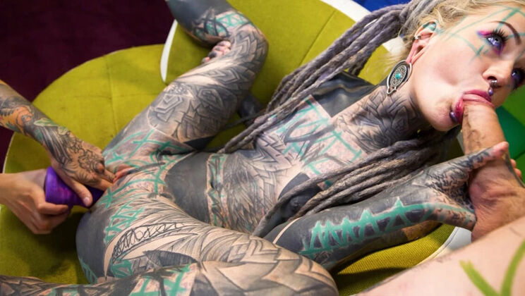 Alt Goth Threesome Anal Gaping Prolapse with Anuskatzz Lily Lu Nikolaz Zpageti Illu Z