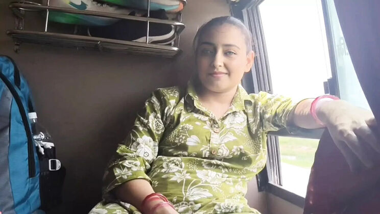 Desi Bhabhi Blowjob and Ass Licking in Bus with Busty Indian Aunty Kamini