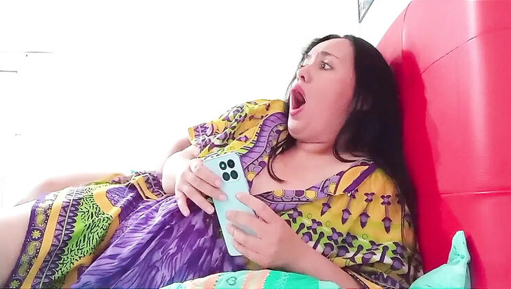 Indian Stepmom Fucked Hard by Stepson - Desi Taboo Homemade Sex