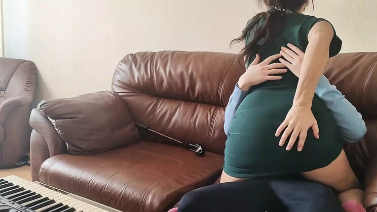 Young Husband & Mature Wife Hot Foreplay With Big Natural Tits