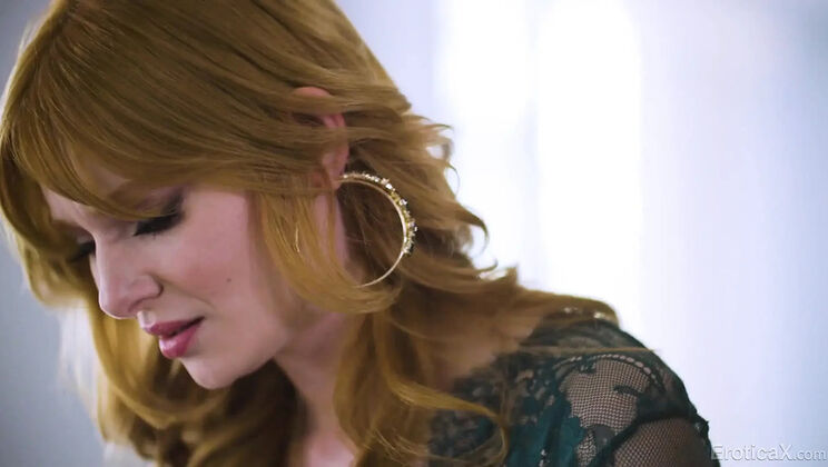 Redhead Opera Singer Lacy Lennon Swallows Quinton James' Huge Cum Load For Sore Throat