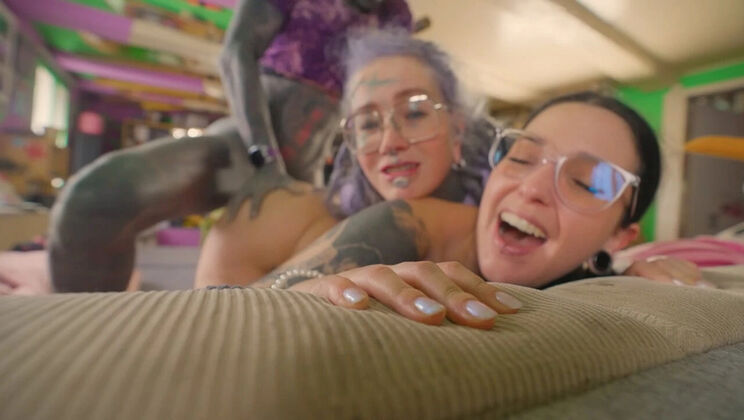 Goth Girl Anal Fuck POV - Tattooed Hole Hardcore Adventure